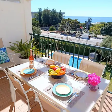 Appartamento Lovely 3 Bedroom Duplex With Pool & Great Sea View *